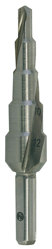 Vrták stupňovitý HSS 4-12mm/5st. 4;6;8;10;12  Vrták stupňovitý HSS 4-12mm/5st. 4;6;8;10;12