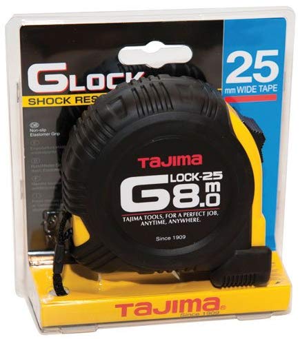 Meter zvinovací TAJIMA 5m 25mm G-lock  Meter zvinovací TAJIMA 5m 25mm G-lock