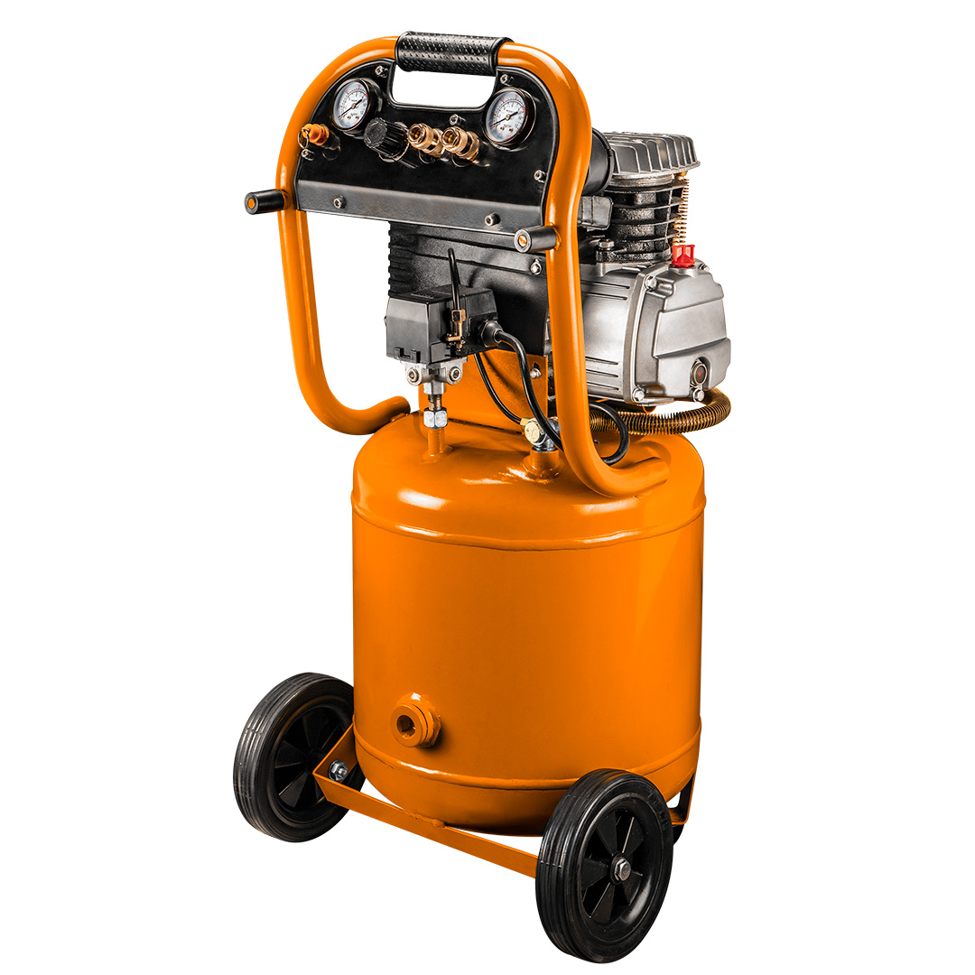 NEO Vertikálny olejový kompresor 40 l, 230V  NEO Vertikálny olejový kompresor 40 l, 230V
