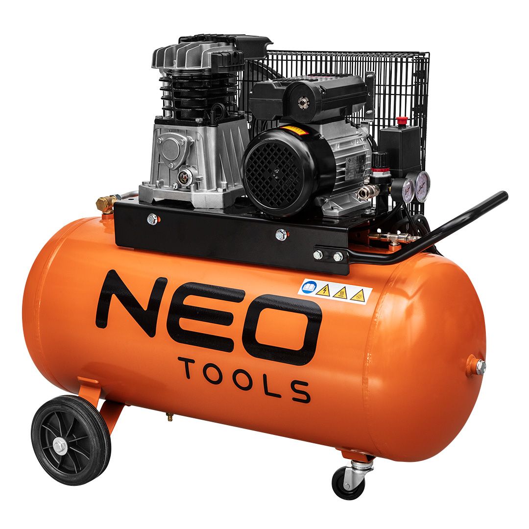 NEO Olejový kompresor 100l, 230V  NEO Olejový kompresor 100l, 230V