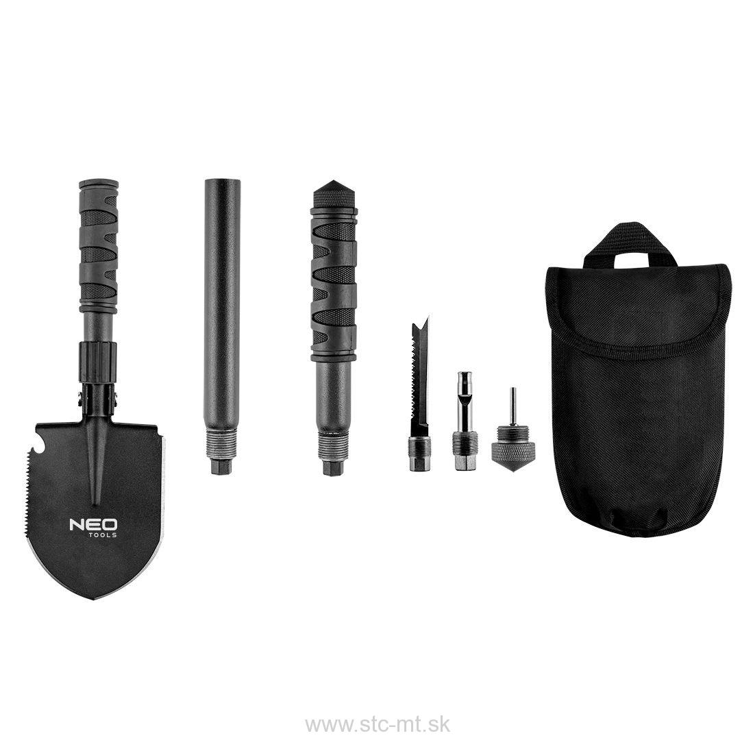 NEO TOOLS Multifunkčná lopata na prežitie 8 v 1  NEO TOOLS Multifunkčná lopata na prežitie 8 v 1
