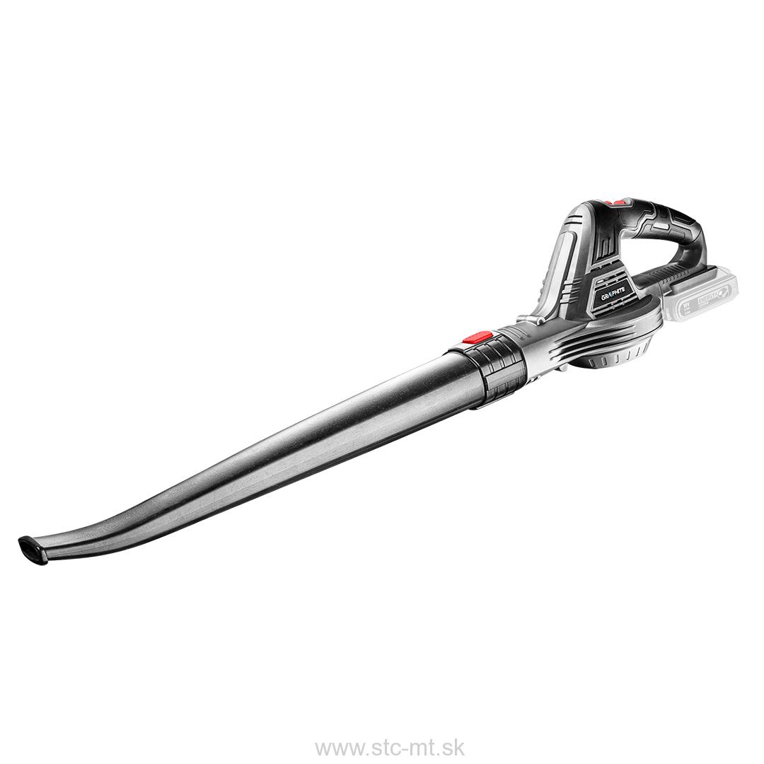 GRAPHITE Akumulátorový fúkač lístia Energy+ 18V, Li-Ion, produktivita 190 km/h, bez akumulátora  GRAPHITE Akumulátorový fúkač lístia Energy+ 18V,…