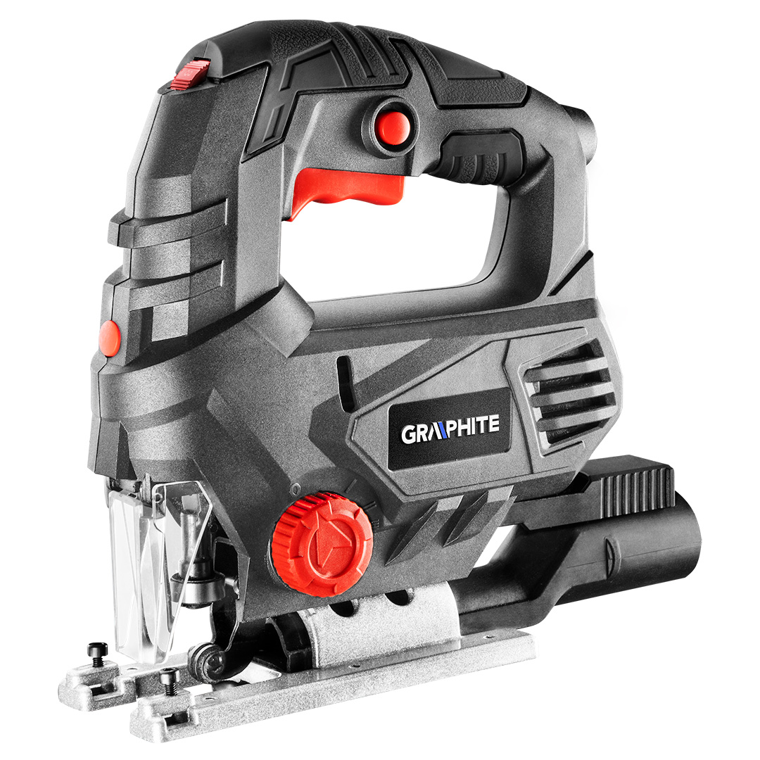 GRAPHITE Priamočiara pílka 800 W, počet zdvihov 0-3100 min-1, kufrík  GRAPHITE Priamočiara pílka 800 W, počet zdvihov 0-3100 min-1, kufrík
