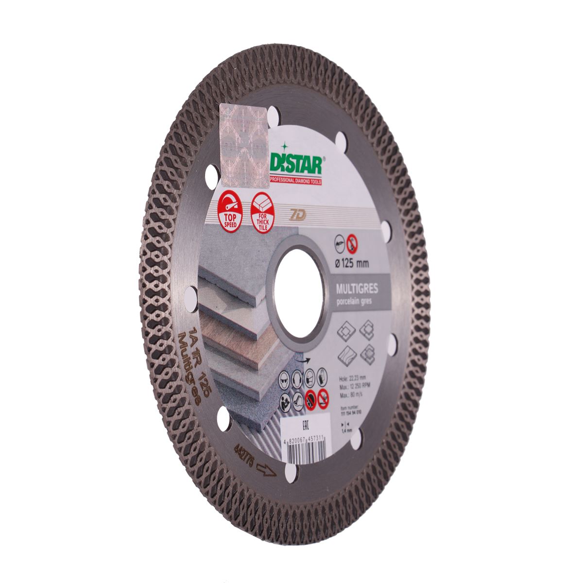 DISTAR Diamantový kotúč Ø 115 Multigres 1,4x10mm 7D  DISTAR Diamantový kotúč ?115 Multigres 1,4x10mm 7D