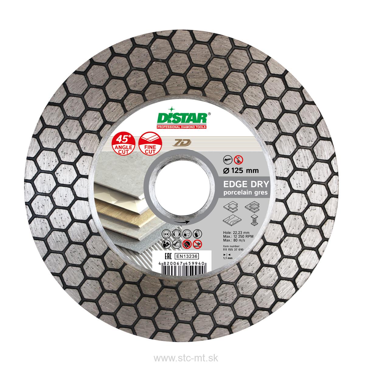 DISTAR Diamantový kotúč Ø 115 EDGE DRY  DISTAR Diamantový kotúč Ø 115 EDGE DRY