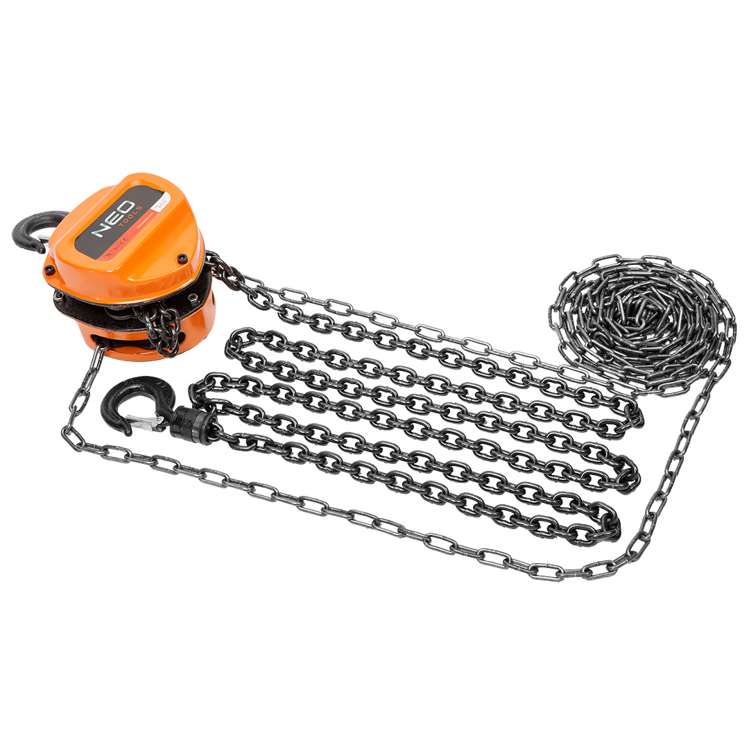 NEO Tools Reťazový zdvihák, 1 t,3 m  NEO Tools Reťazový zdvihák, 1 t,3 m