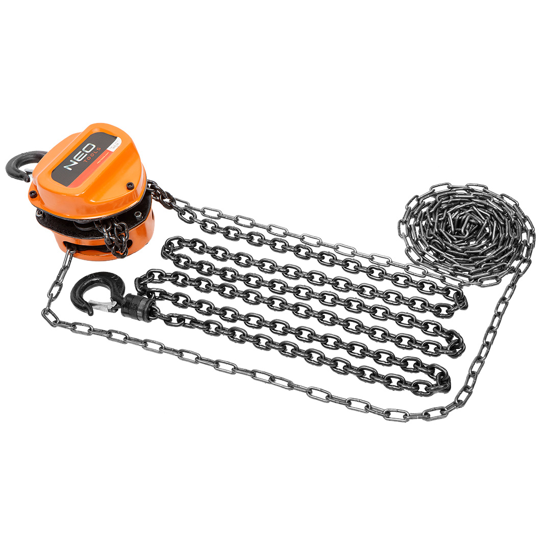 NEO Tools Reťazový zdvihák, 2 t,3 m  NEO Tools Reťazový zdvihák, 2 t,3 m