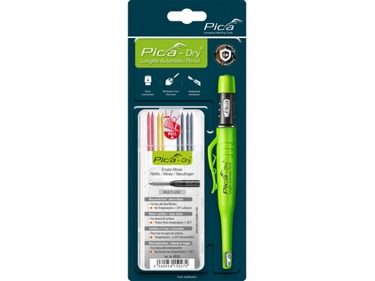 PICA Dry - AUTOMATICKÁ TUŽKA + TUHY 4020 NÁHRADNÉ OKRÚHLE PRO PICA Dry - VODOUROZPUSTNÉ - BLISTER - PC-30402  PICA Dry - AUTOMATICKÁ TUŽKA + TUHY 4020…