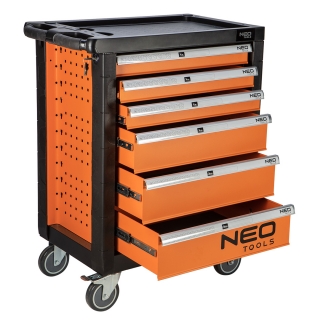 NEO TOOLS Vozík na náradie 6 šuflíkový  NEO TOOLS Vozík na náradie 6 šuflíkový
