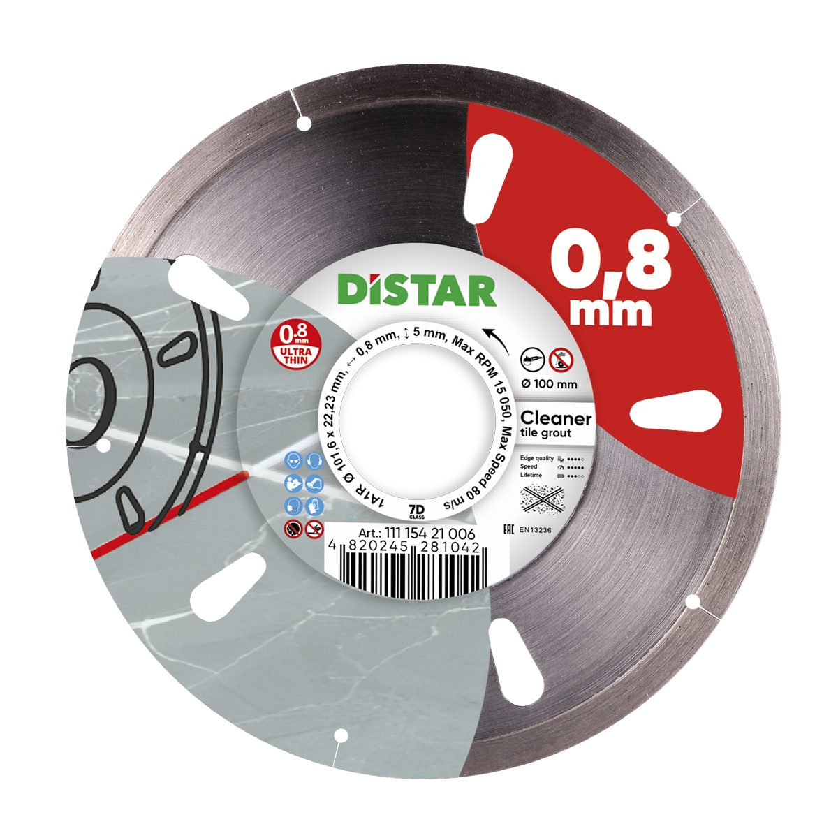DISTAR  Cleaner Diamantový rezací kotúč 100mm  DISTAR  Cleaner Diamantový rezací kotúč 100mm