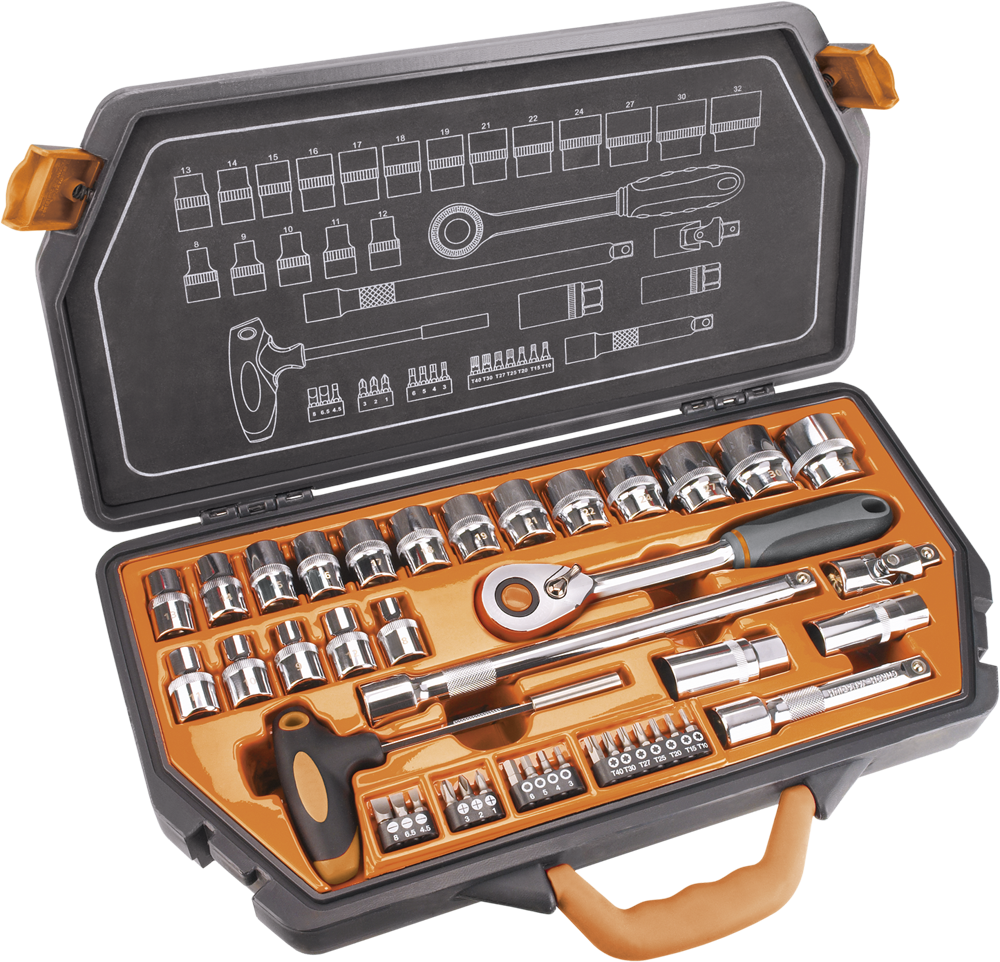 NEO Tools Gola sada 1/2", 42 ks sada  NEO Tools Gola sada 1/2", 42 ks sada
