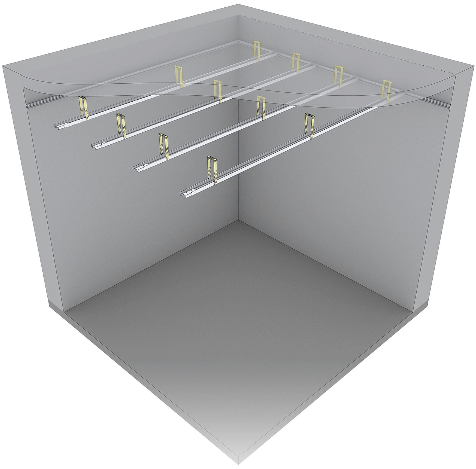 Priamy záves DAH - 60/0,8 mm