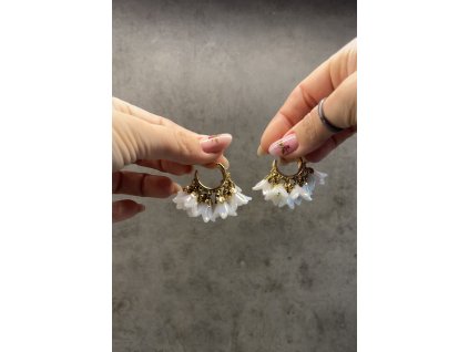 Pearl Flowers černé