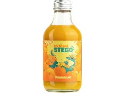 STEGO BIO šťava Pomaranč, 200 ml