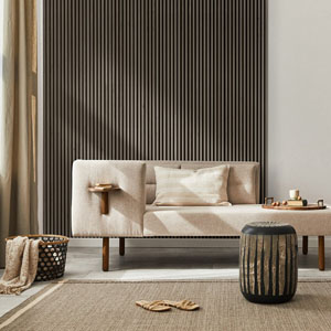 ACOUSTIC LINE - hakira beige / černá