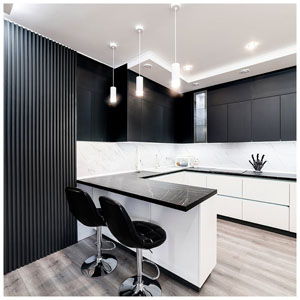 LINEA 3 - černá / černá