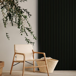 LINEA SLIM 3 - botanic / černá