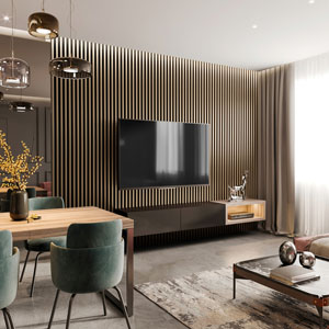 LINEA SLIM 3 - zlatá - černá