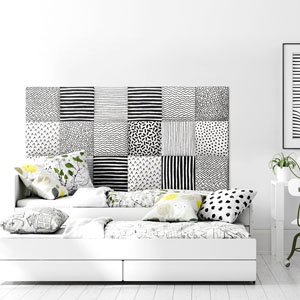 PRINT PK07 SET8 - čtverec 30 x 30 cm