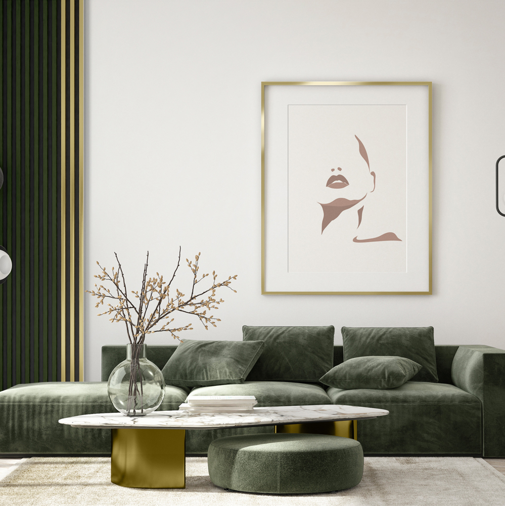 LINEA COMFORT 5 - botanic / černá
