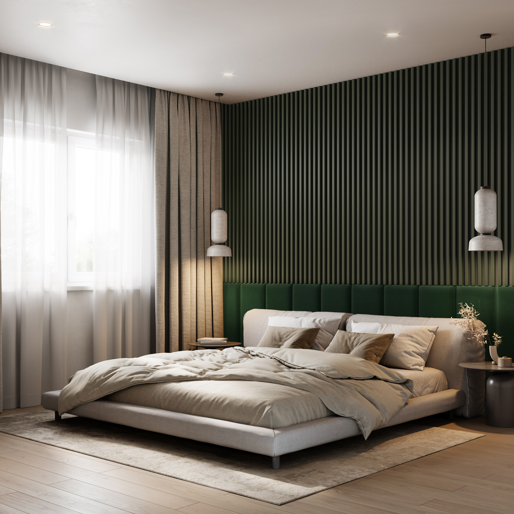 LINEA COMFORT 5 - botanic / černá