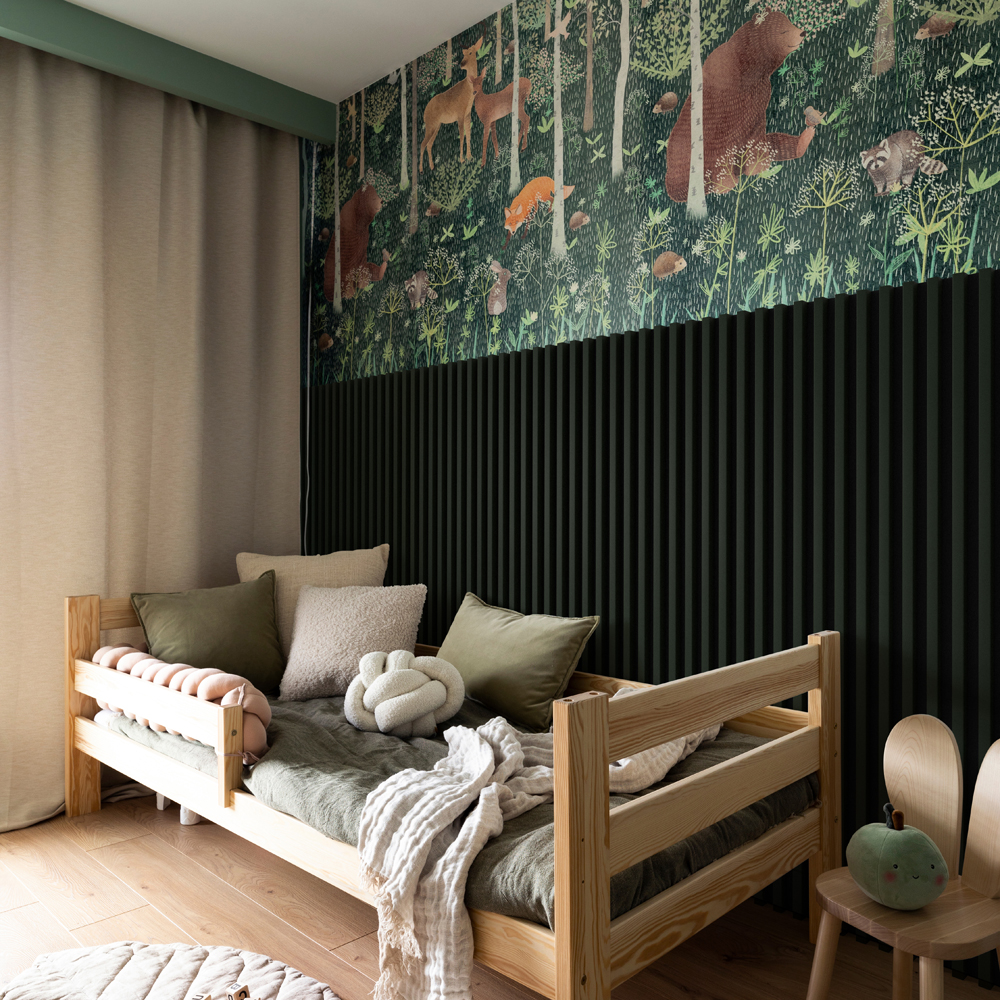 LINEA COMFORT 5 - botanic / černá