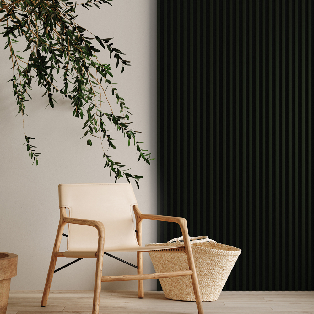 LINEA SLIM 3 - botanic / černá