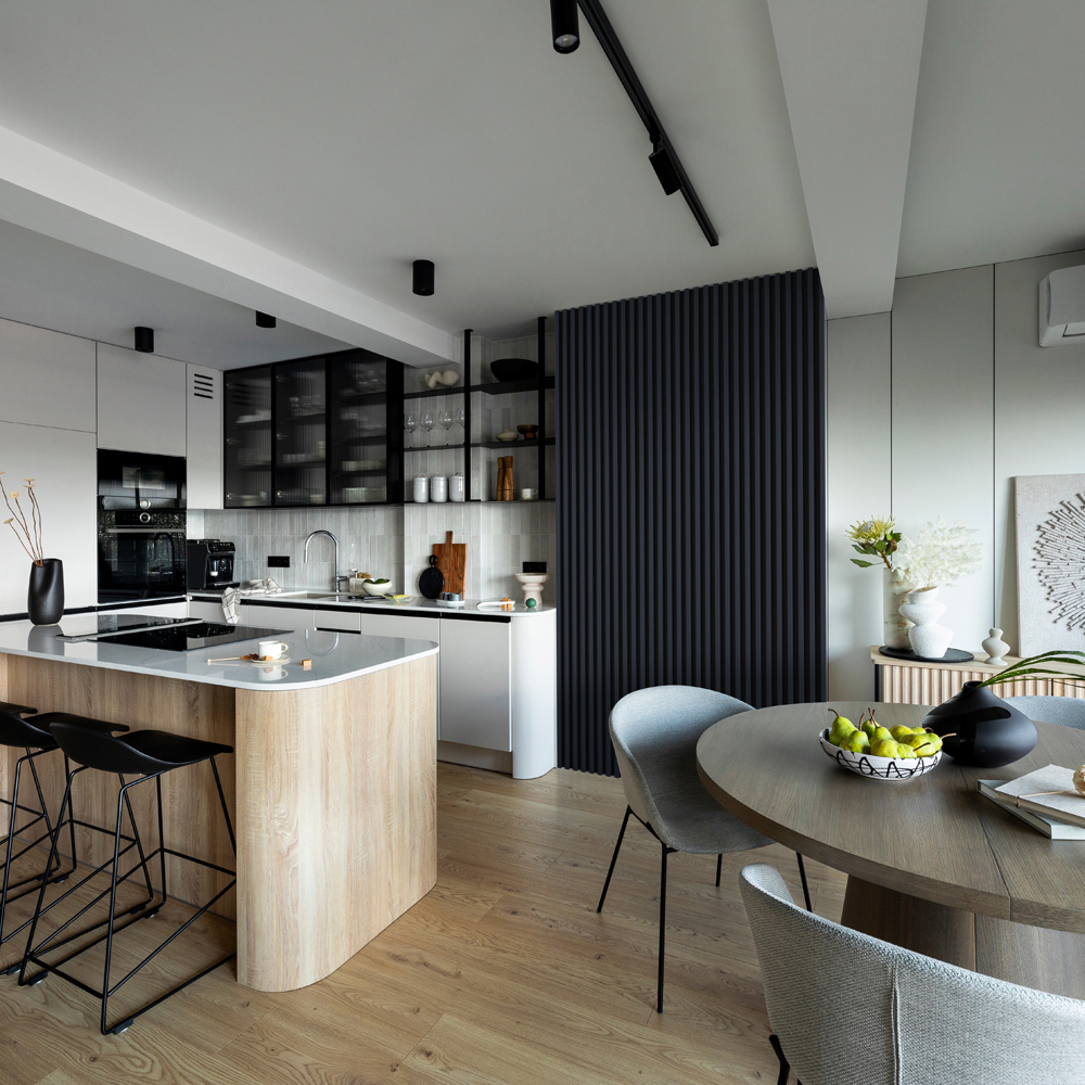 LINEA SLIM 3 - woodblue / černá