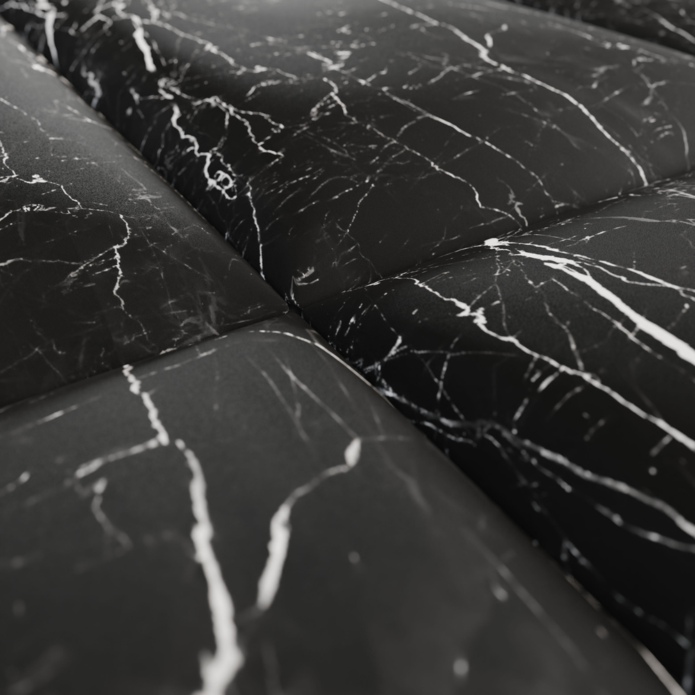 PRINT CARRARA BLACK P10 - obdélník 60 x 30 cm