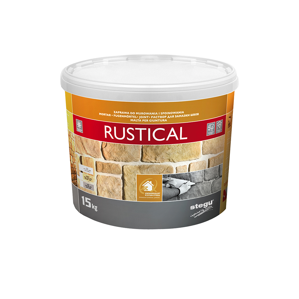 RUSTICAL 15 kg - spárovací malta hrubá