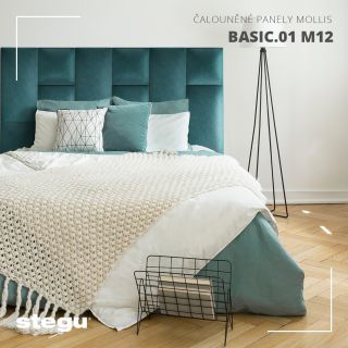 Čalouněné panely MOLLIS Řada mollis® BASIC.01 obsahuje čalouněné komponenty jednoduchých tvarů – čtverce a obdélníky....