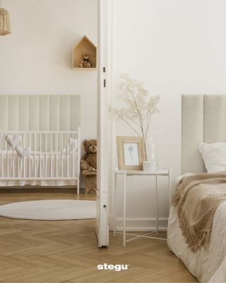 Nezapomeňte, že u nás najdete také širokou škálu čalouněných panelů 💝 #rodinny #design #stegu #calounenepanely...