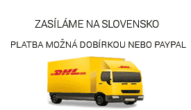 Zasíláme také na slovensko, i na dobírku.