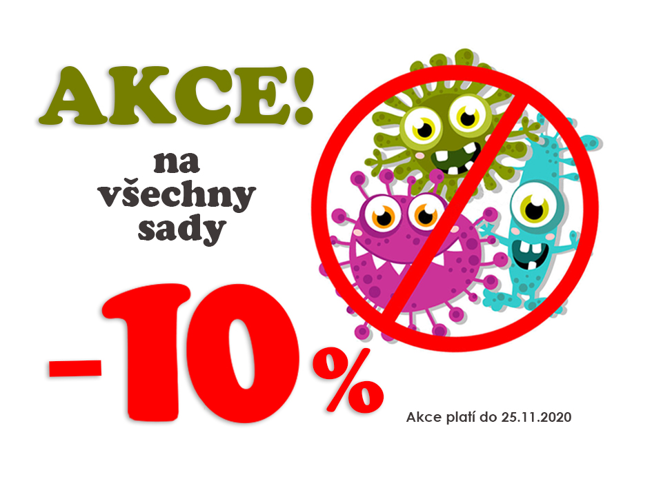 Akce na všechny sady -10% do 25.11.2020