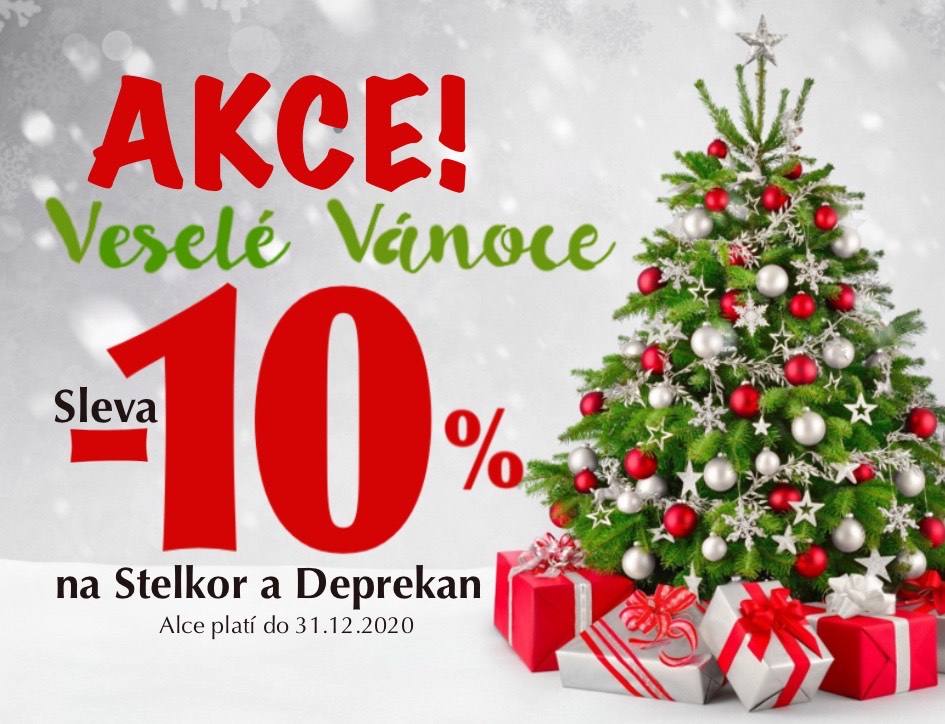 Veselé a zdravé Vánoce se slevou 10%