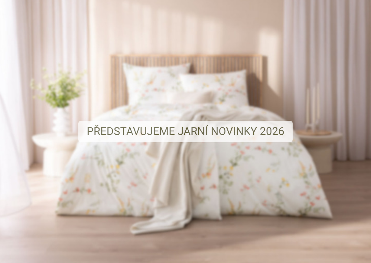 Jarní novinky Stella Ateliers: luxusní bavlněné povlečení pro svěží ložnici