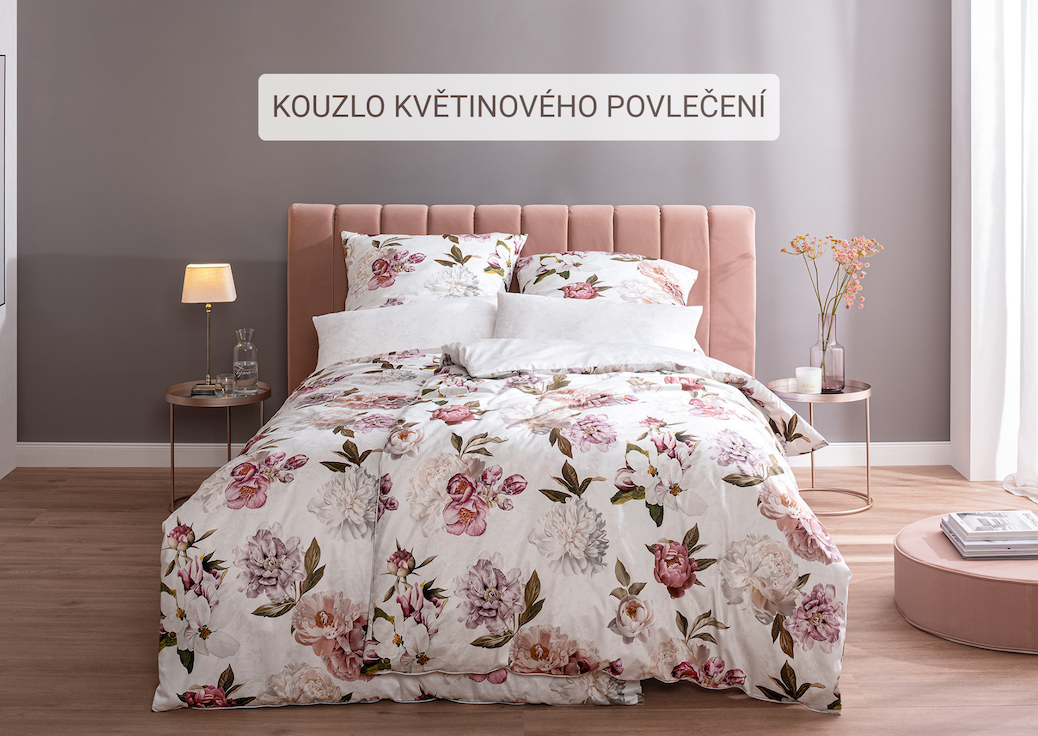 Květinové povlečení: Symboly lásky, radosti i harmonie