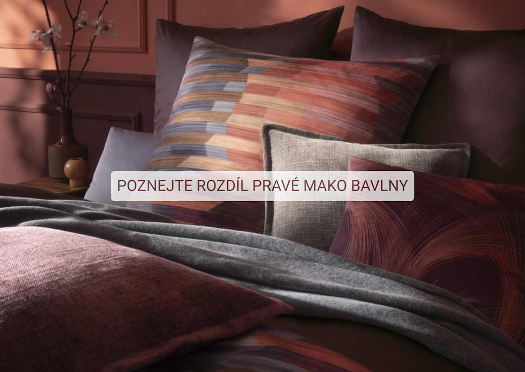 Proč usínat v Mako bavlně? Protože rozdíl poznáte hned první noc