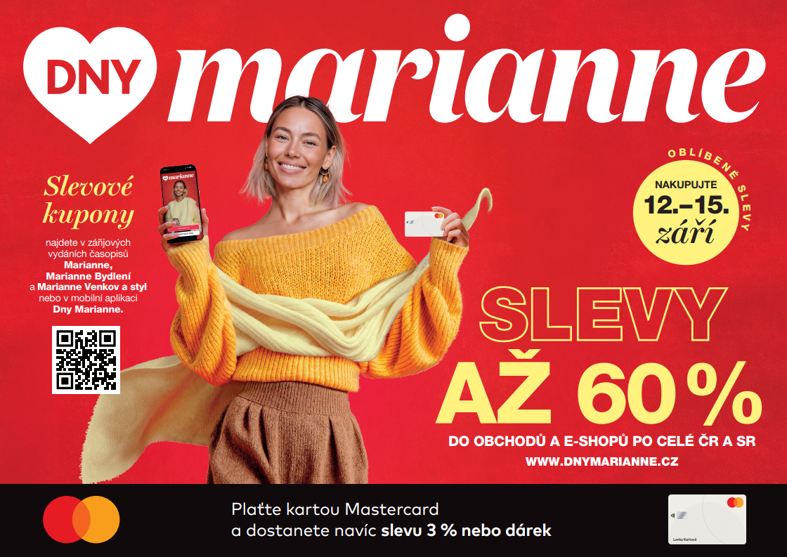 Dny Marianne 2025 - nakupujte se slevou 20 %
