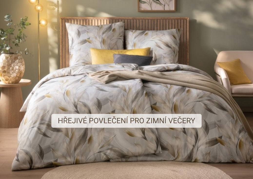 Zimní povlečení, díky kterému se těšíte do postele