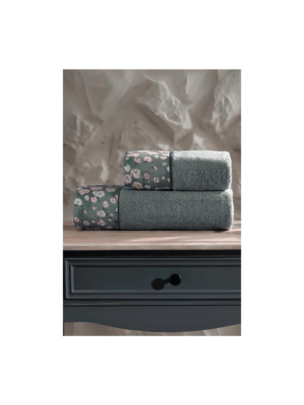 Soft Cotton Osuška a ručník NEW LUELLA v dárkovém balení (Barva Zelená)