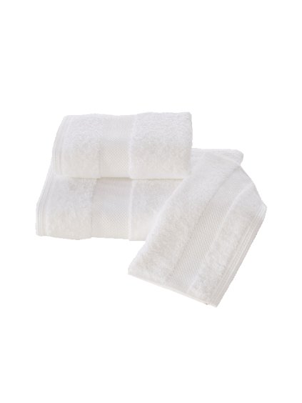 Soft Coton Luxusní osušky DELUXE 75x150cm (Barva Bílá)