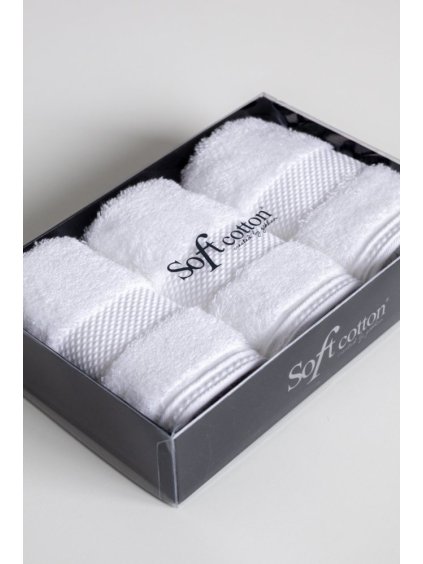 Soft Cotton Dárková sada malých ručníků DELUXE (Barva Bílá, Velikost S)