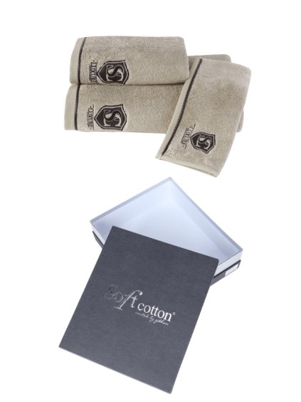 Soft Cotton Dárkové balení ručníků a osušek LUXURE