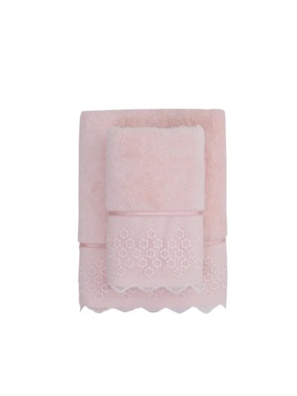 Soft Cotton Dárkové balení ručníků a osušek FREYA (Barva Smetanová)