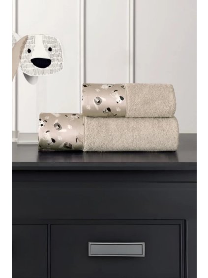 Soft Cotton Osuška a ručník BEAGLE v dárkovém balení