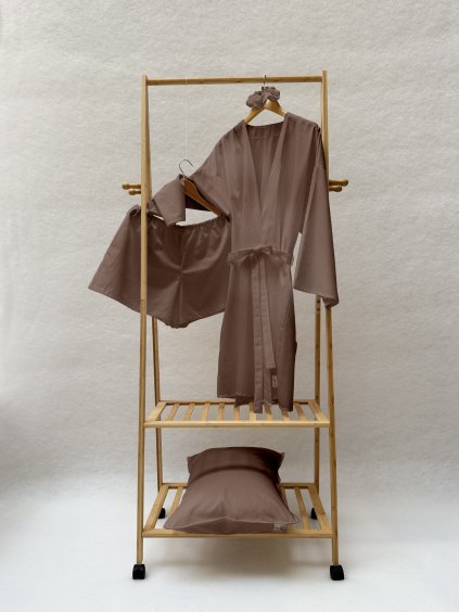 HNEDE BIO BAVLNENE POVLECENI COCOA 5565 foto179