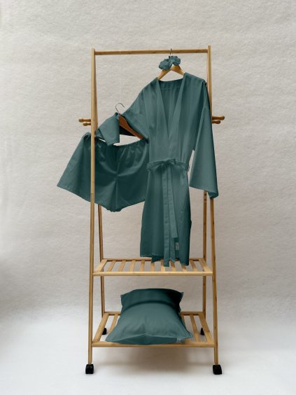 ZELENE BIO BAVLNENE POVLECENI PETROLEUM 5442 foto179