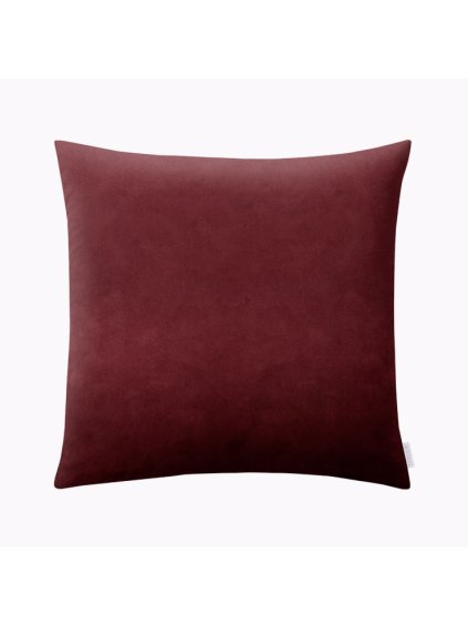 Dekorační povlak VELVET - barva burgundská
