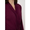 Luisa Moretti Dámský bambusový župan CHANTAL. (Barva Bordó, Velikost S)